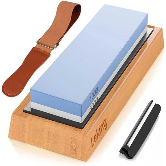 Leking Professional Whetstone Knife Sharpening Set