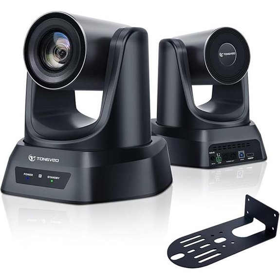 TONGVEO PTZ Camera with Auto Tracking and 12X Zoom