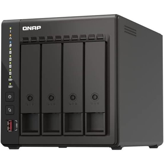 14 Top-Rated NAS Storage for Video Editing in 2026 (Amazon USA) 7 QNAP TS-453E-8G-US 4-Bay Desktop NAS