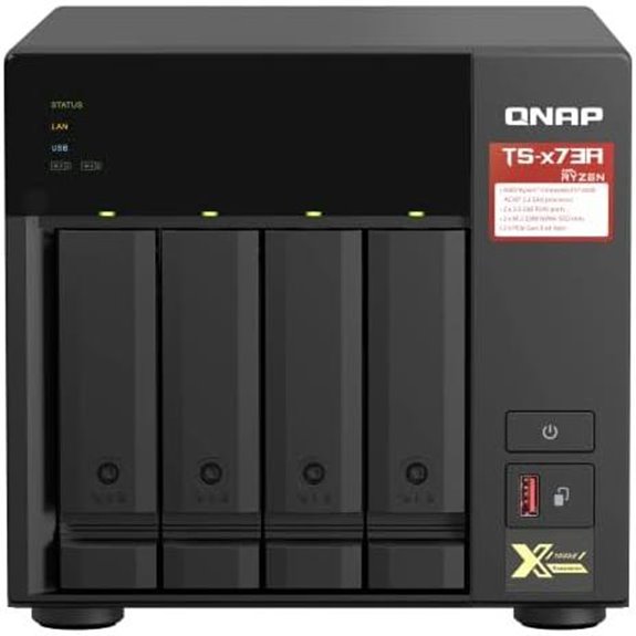 10 Best Premium NAS Storage for Marketing Teams in 2026 8 QNAP TS-473A-8G SAN/NAS Storage System Black