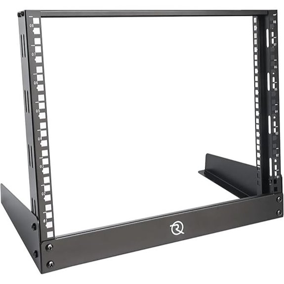 15 Top-Rated Server Rack Cabinets for Studio Networks in 2026 9 RIVECO 8U Desktop Rack for Network & Audio