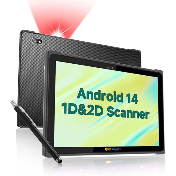 Rugged 10.1 5G Tablet with Barcode Scanner