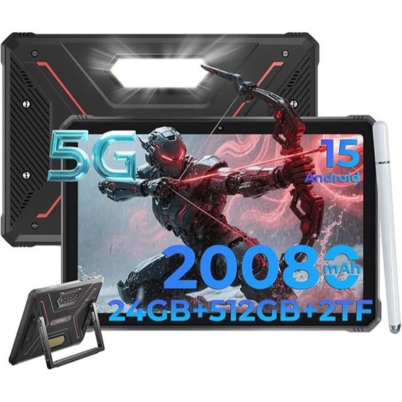 HOTWAV R9 Ultra 5G Rugged Tablet with Pen