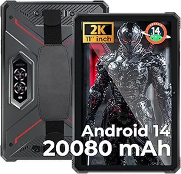 5 Top-Rated Rugged Tablets for Outdoor Events in 2026 7 HOTWAV R9 Pro Rugged Android 14 Tablet 64MP Camera
