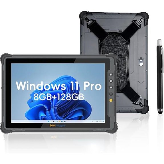 Rugged 10.1 Windows 11 Tablet with 4G and Camera
