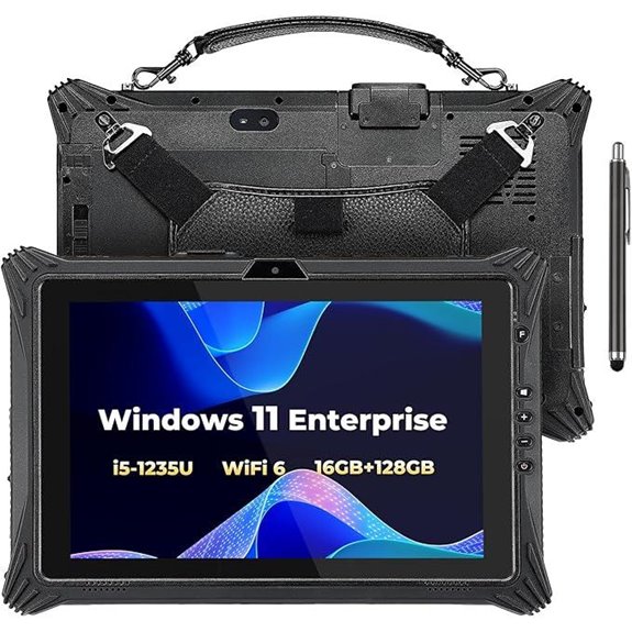 MUNBYN Rugged Windows 11 Tablet with i5 Processor