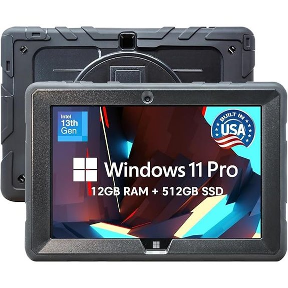 Fusion5 10.1 Rugged Windows 11 Tablet with 12GB RAM