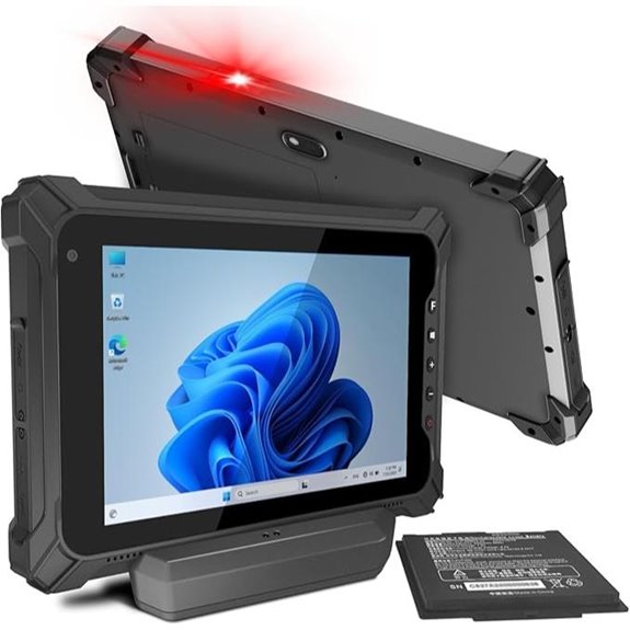 RAYOUNGTEK Rugged Windows Tablet with Barcode Scanner