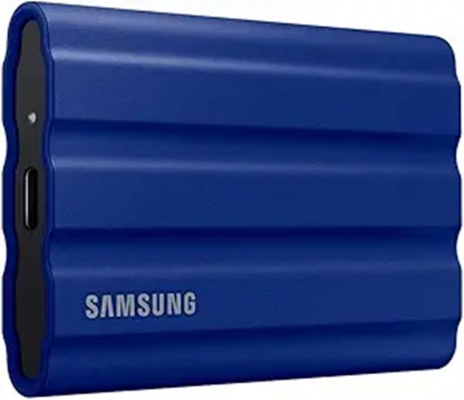 15 Best External SSDs for Content Creators on Amazon in 2026 14 Samsung T7 Shield 2TB Portable SSD Rugged External Drive
