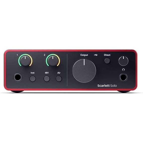 Focusrite Scarlett Solo 4th Gen USB Audio Interface