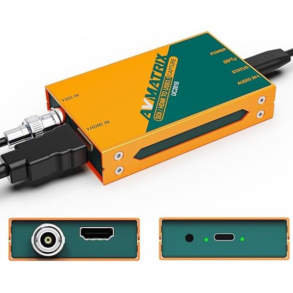 Avmatrix SDI/HDMI to USB3.0 Capture Card for Streaming