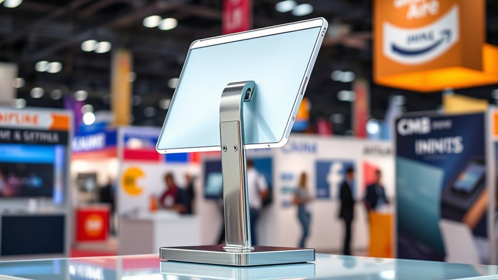 15 Top-Rated Tablet Kiosk Stands for 2026 Trade Show Booths 33 secure adjustable kiosk stand