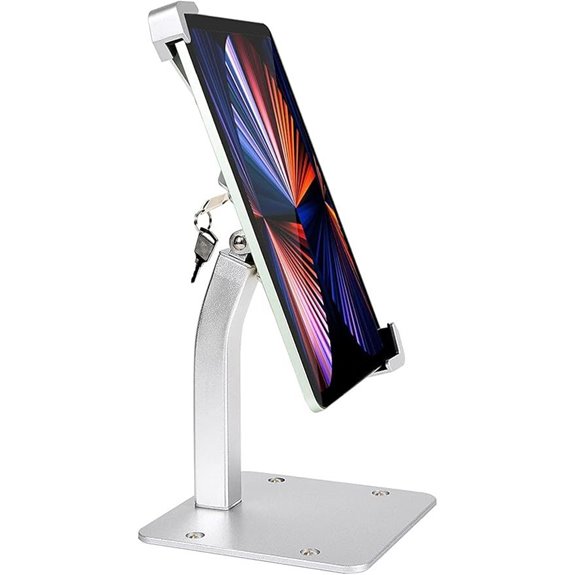 15 Top-Rated Tablet Kiosk Stands for 2026 Trade Show Booths 3 Woley Anti-Theft Tablet Kiosk Stand with Lock
