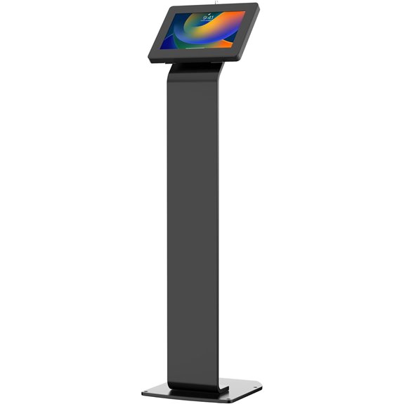 CTA Digital Locking Kiosk Floor Stand for Tablets