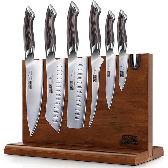 15 Best Carbon Steel Knife Sets for 2026 That Chefs Recommend 13 HOSHANHO 7-Piece Kitchen Knife Set with Magnetic Block