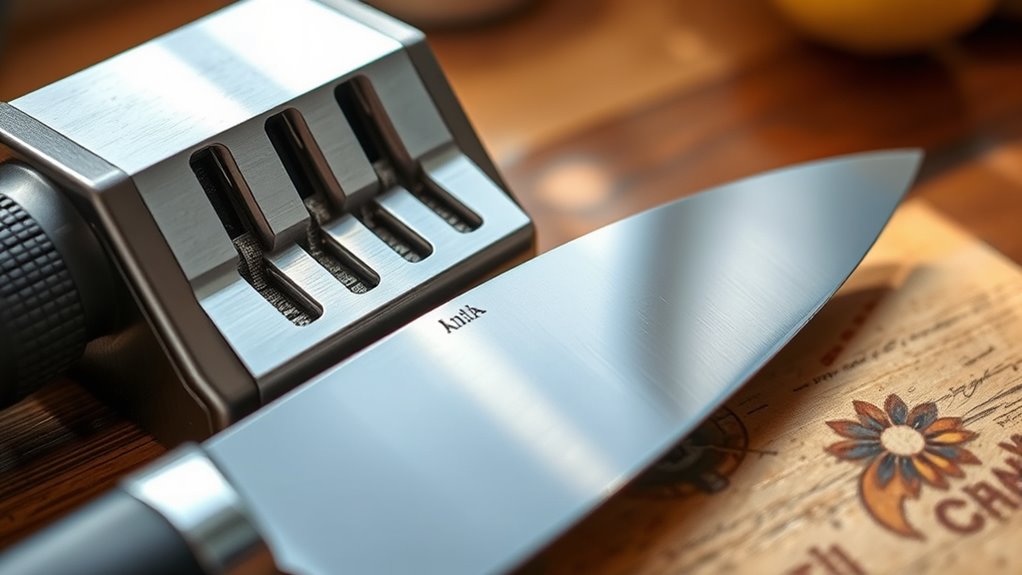 sharpening system and safety