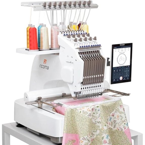Ricoma Single-Head Multi Needle Embroidery Machine Kit