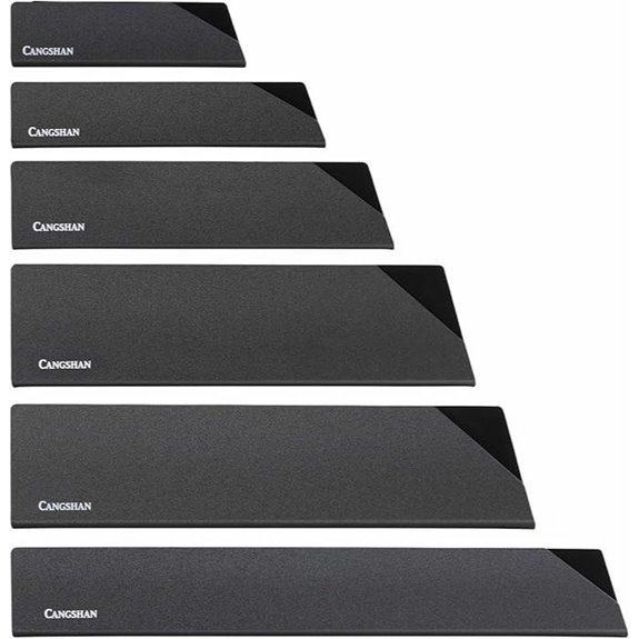 Cangshan 6-Piece Knife Edge Guard Set 503633 Black