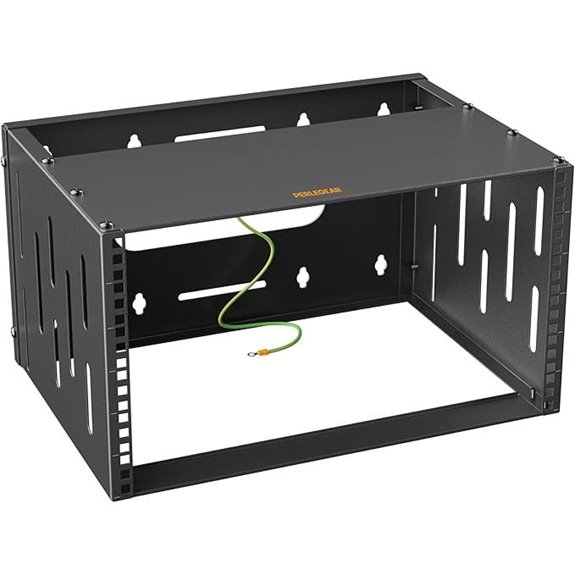 15 Top-Rated Server Rack Cabinets for Studio Networks in 2026 7 Perlegear 6U Open Frame Network Rack