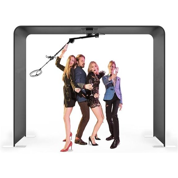 MWE Sky 360 Photo Booth with Ring Light & Remote