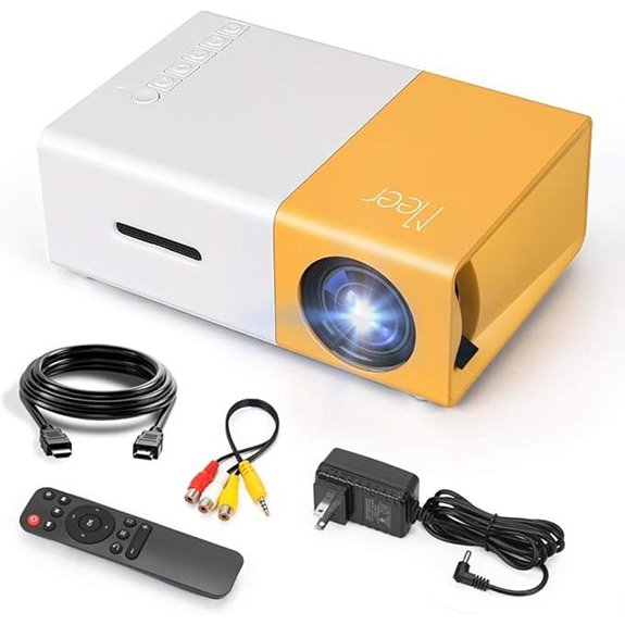 Mini Portable LED Pico Video Projector with HDMI USB