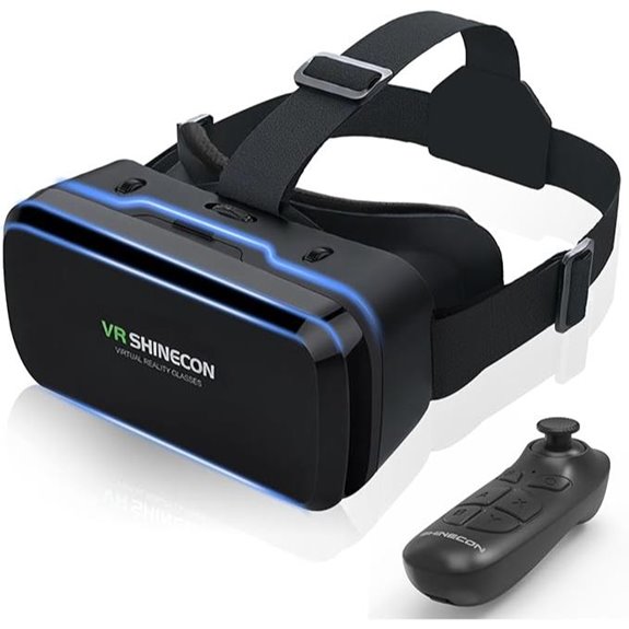 VR Smartphone VR Headset with Game Controller