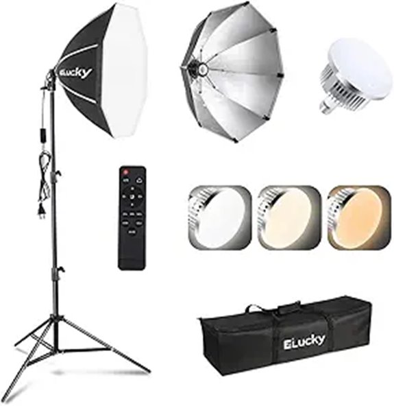 15 Best Softbox Lighting Kits for Product Photography on Amazon 9 20 Softbox Lighting Kit with Tripod and Remote