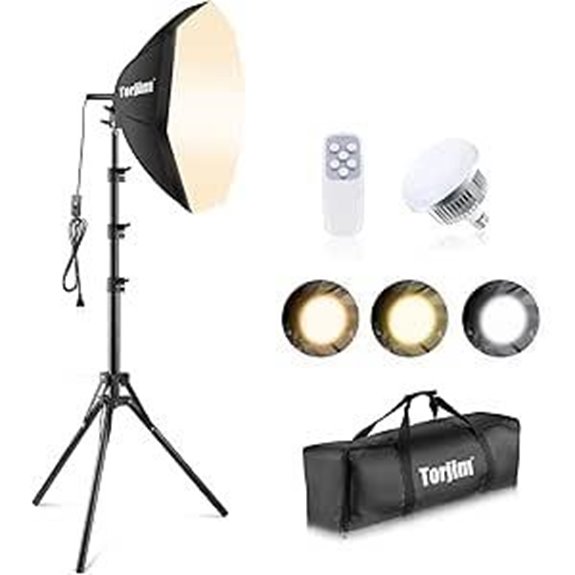15 Best Softbox Lighting Kits for Product Photography on Amazon 15 Torjim Softbox Photography Lighting Kit with LED Bulbs