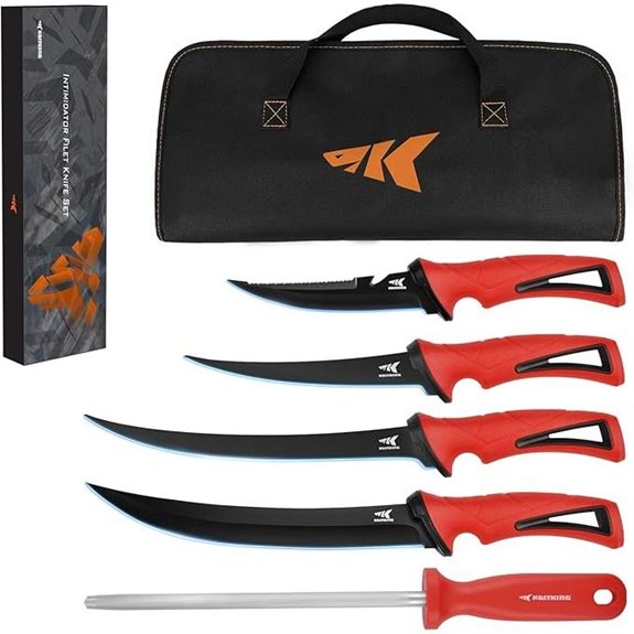 KastKing Intimidator Bait & Filet Knives Stainless Steel
