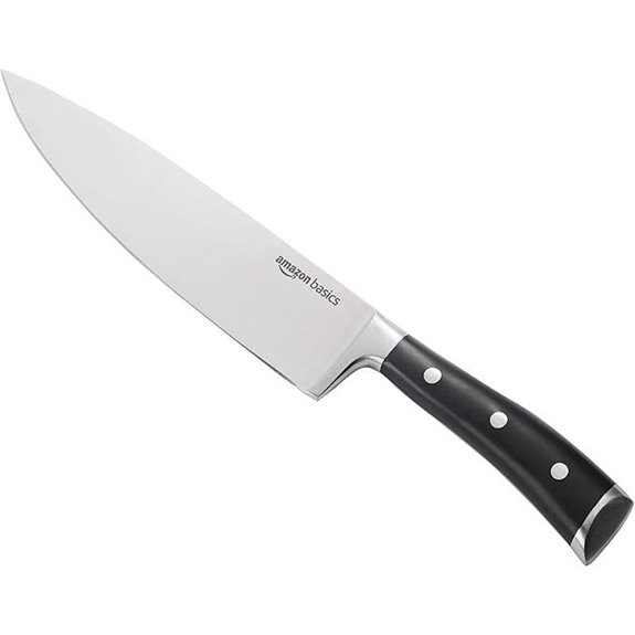 Amazon Basics 8-inch Stainless Steel Chef’s Knife