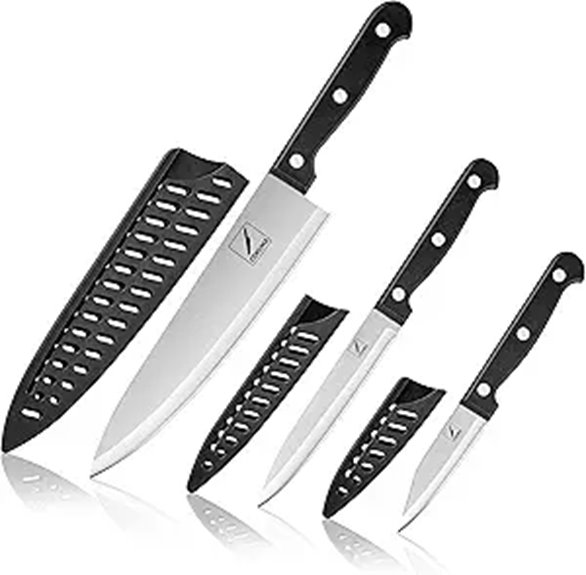 15 Best Knives for 2026 That Will Elevate Your Home Kitchen 15 3-Piece Stainless Steel Kitchen Knife Set