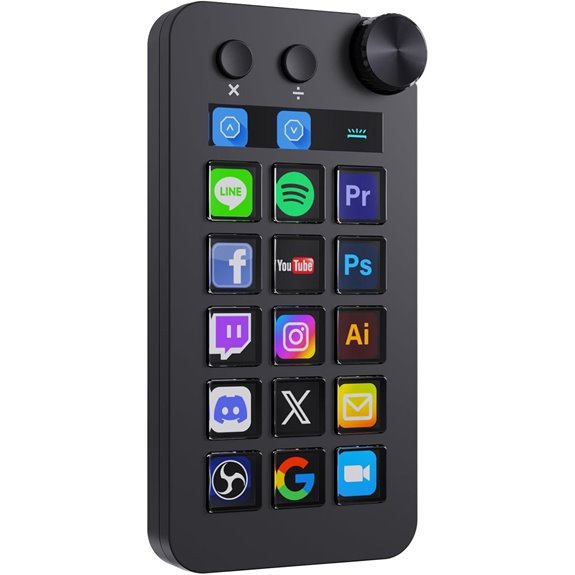14 Best Stream Deck Controllers for Webinar Production in 2026 4 TreasLin VSDinside Stream Controller with Macro Keys