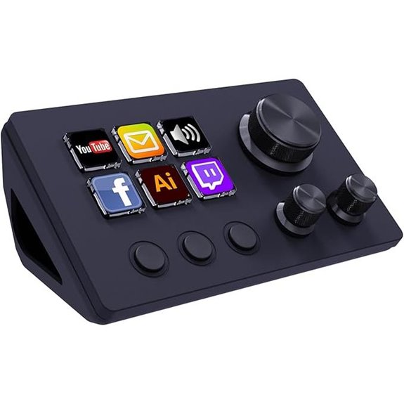 14 Best Stream Deck Controllers for Webinar Production in 2026 14 TreasLin Stream Controller Deck with Custom Macro Keys