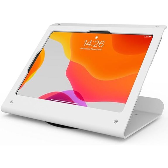 15 Best Tablet Kiosk Stands for 2026 Event Lead Capture 15 Heavy Duty Steel Tablet POS Stand with Swivel Base