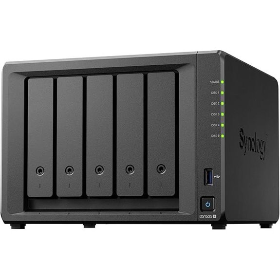 10 Best Premium NAS Storage for Marketing Teams in 2026 9 Synology 5-Bay DiskStation DS1525+ (Diskless)