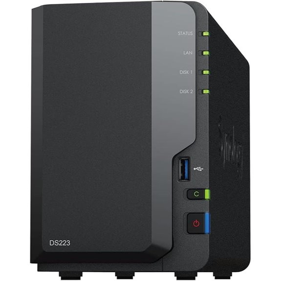14 Top-Rated NAS Storage for Video Editing in 2026 (Amazon USA) 13 Synology 2-Bay NAS DS223 (Diskless)