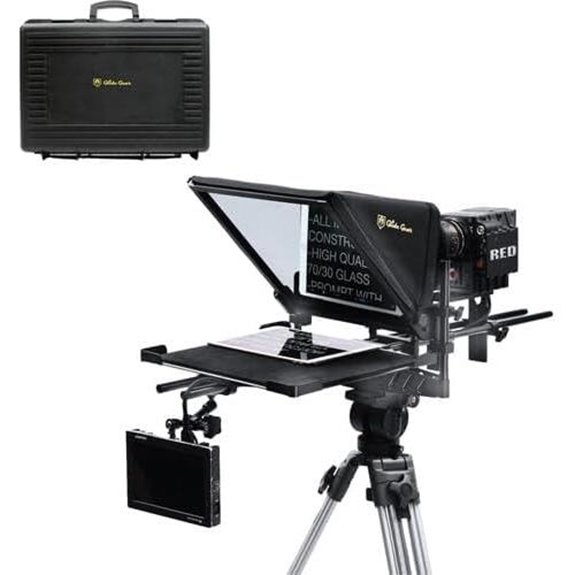 15 Best Premium Teleprompters for Video Scripts in 2026 6 Glide Gear TMP 1000 Teleprompter for Cameras & Smartphones