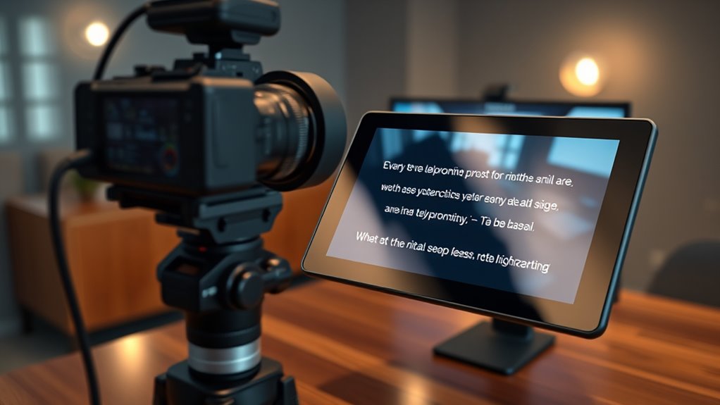 teleprompter selection considerations