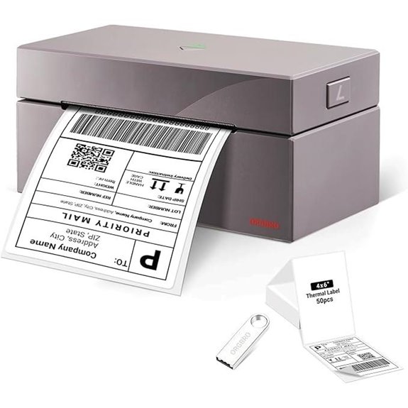 15 Best Professional Thermal Label Printers for Small Business Fulfillment 8 ORGBRO Z1 Thermal Label Printer for Shipping