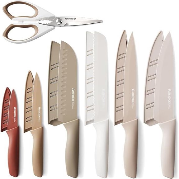15 Best Knives for 2026 That Will Elevate Your Home Kitchen 10 Astercook 13-Piece Kitchen Knife Set with Guards