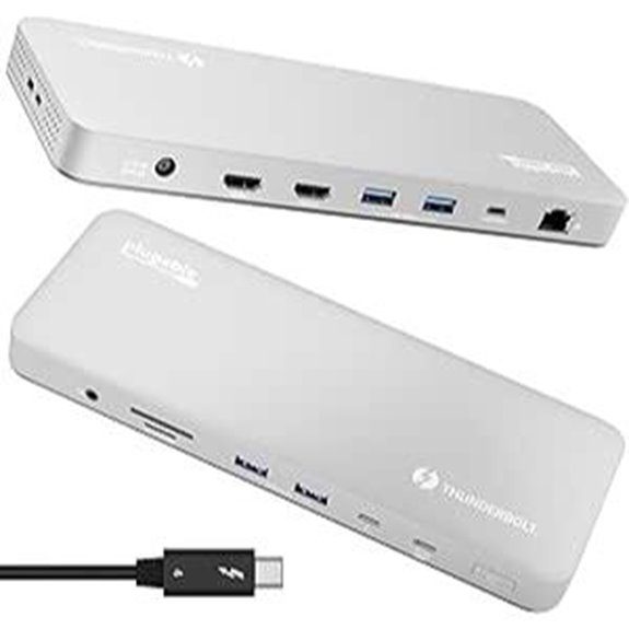 Plugable Thunderbolt 4 Dock for MacBook Air & Pro