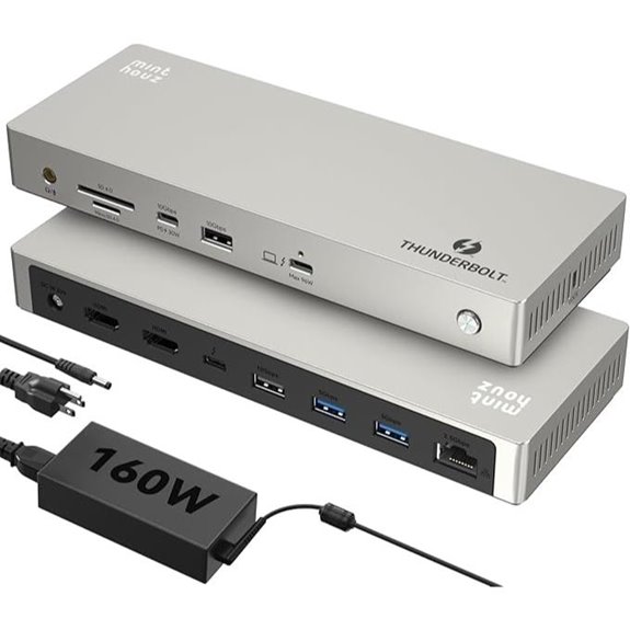 Minthouz Thunderbolt 4 Dock with 8K and Ethernet