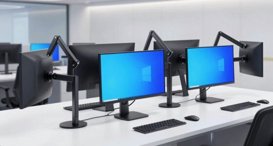 top agency desk monitor arms