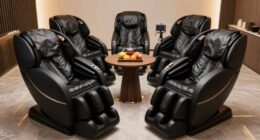 top break room massage chairs