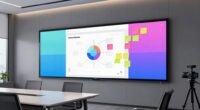 top digital whiteboard displays