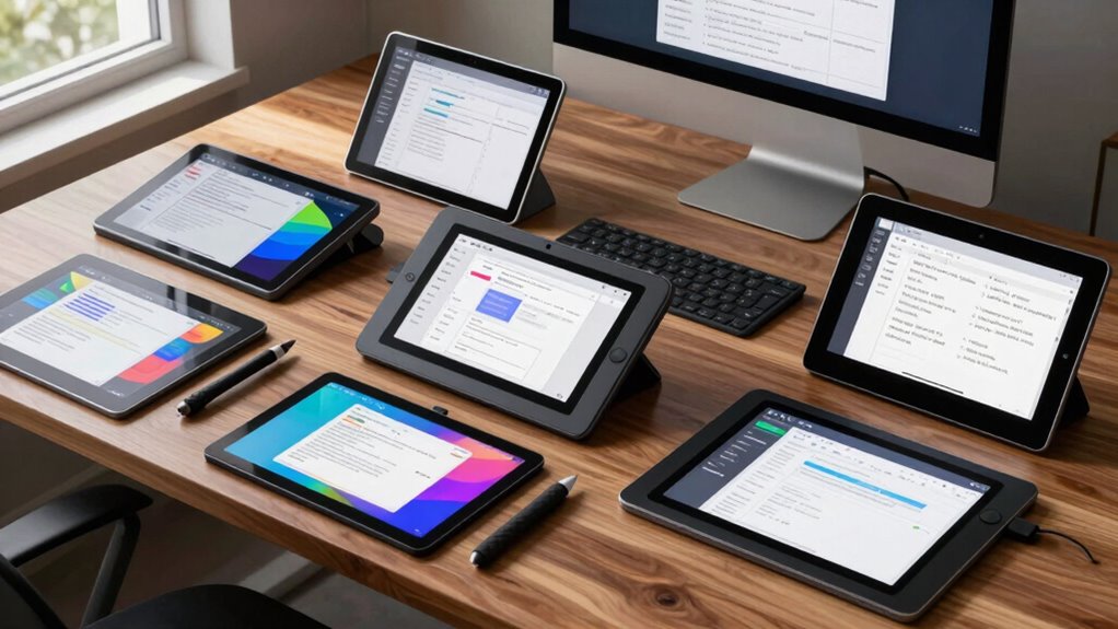 top email designer tablets