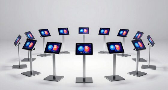 top premium kiosk stands