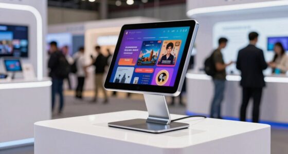 top tablet kiosk stands