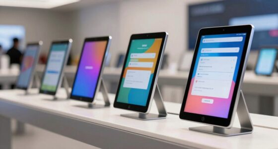 top tablet kiosk stands