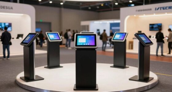 top tablet kiosk stands